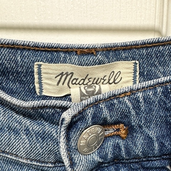 Madewell 90’s Straight Jeans Medium Wash Size 27 - Picture 7 of 9